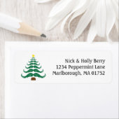 kerstboom etiket (Insitu)