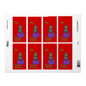 Kerstboom Etiket (Full Sheet)