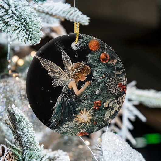 Kerstboom Fairy Angel Ornament - Gepersonaliseerd