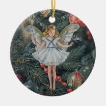 Kerstboom Fairy Ornament, gepersonaliseerd