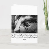 Kerstboom Feestdagen Kaart (Achterkant)