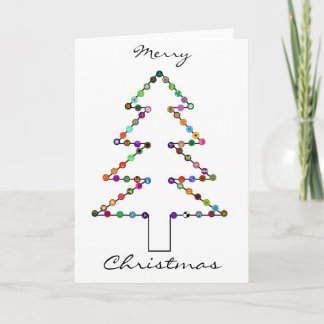 Kerstboom Feestdagen Kaart