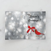 kerstboom feestdagen kaart (Binnen)