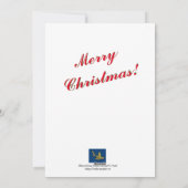 Kerstboom Feestdagenkaart (Achterkant)