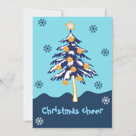 kerstboom feestdagenkaart