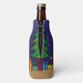 kerstboom flesjeskoeler (Fles Achterkant)