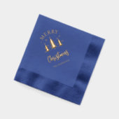 kerstboom folie servetten (Links)