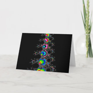 Kerstboom - Fractral Feestdagen Kaart