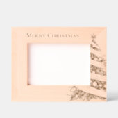 kerstboom gegraveerde lijstjes (Voorkant)