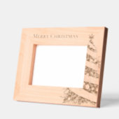 kerstboom gegraveerde lijstjes (Links)