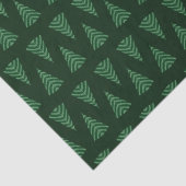Kerstboom Geometrisch Donkergroen Tissuepapier (Detail)