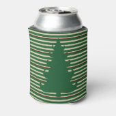 Kerstboom gestript blikjeskoeler (Blikje Achterkant)