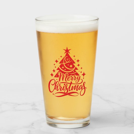 Kerstboom Glas (Voorkant gevuld)