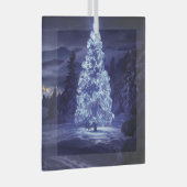 kerstboom glas ornament (Voorkant Rechts)