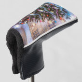 kerstboom golfheadcover (3/4 voorkant)