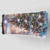 kerstboom golfheadcover (Voorkant)