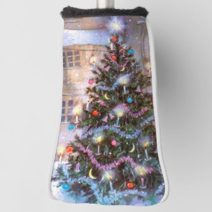 kerstboom golfheadcover
