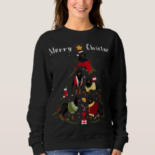 Kerstboom Gordon Setter Lover Xmas Hond Eigenaar Trui