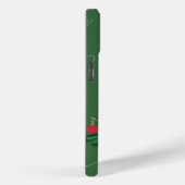 kerstboom groene achtergrond Case-Mate iPhone case (Achterkant / Rechts)