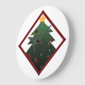 kerstboom grote klok (Hoek)