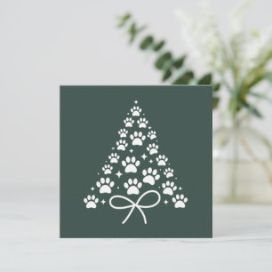 Kerstboom Hondenliefhebber Eigenaar Cadeau Vakanti Feestdagenkaart