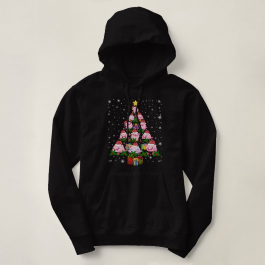 kerstboom hoodie (Design voorkant)