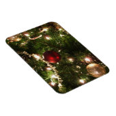 Kerstboom I Vakantie  groen en rood Magneet (Rechterzijde)