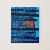 Kerstboom in de Bossen Legpuzzel (Verticaal)