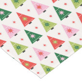 Kerstboom in mid-century modern stijl lange tafelloper (Hoek)