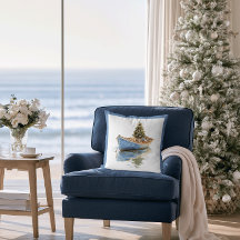 Kerstboom in roeiboot Vakantie
