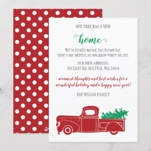 Kerstboom in Truck We hebben vakantiekaarten verpl