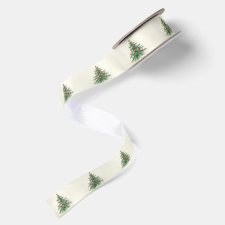 Kerstboom in vintage stijl lint