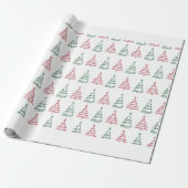 Kerstboom Inpakpapier (Uitgerold)