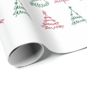 Kerstboom Inpakpapier (Rol Hoek)