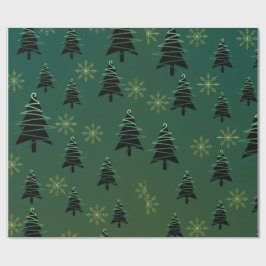 Kerstboom Inpakpapier