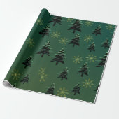 Kerstboom Inpakpapier (Uitgerold)