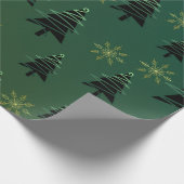 Kerstboom Inpakpapier (Hoek)