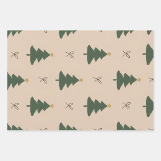 Kerstboom Inpakpapier Vel