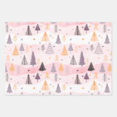 kerstboom inpakpapier vel (Voorkant)