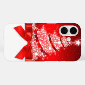 Kerstboom iPhone Case Hoesje (Achterkant (horizontaal))