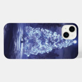 kerstboom iPhone hoesje (Achterkant horizontaal)