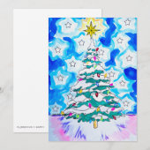 Kerstboom Kaart (Voorkant / Achterkant)