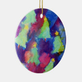 KERSTBOOM KERAMISCH ORNAMENT (Rechts)