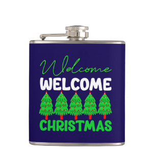 Kerstboom Kerst Decoratie Ontwerp-85600 Heupfles