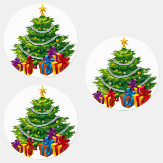 Kerstboom, kerst ,vakantie labels