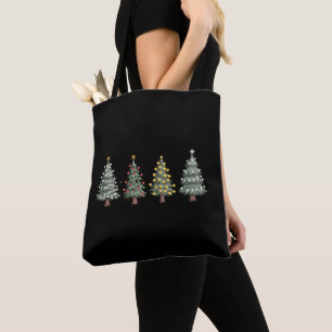 Kerstboom Kerstcadeau Winter  Draagtas