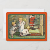  kerstboom kerstcadeaubonen winter feestdagenkaart (Voorkant)