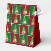 kerstboom | Kerstman | aanpasbaar Bedankdoosjes (Achterkant)