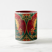 Kerstboom Kerstmug Mok (Midden)