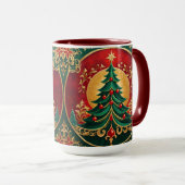 Kerstboom Kerstmug Mok (Voorkant rechts)